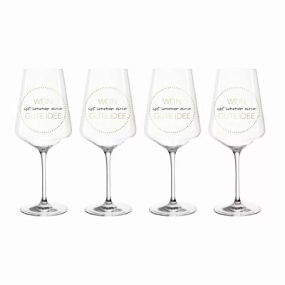 LEONARDO CALMO Weinglas Idee 0,1 l (560 ml) 4er Set Weißweingläser transpar günstig online kaufen