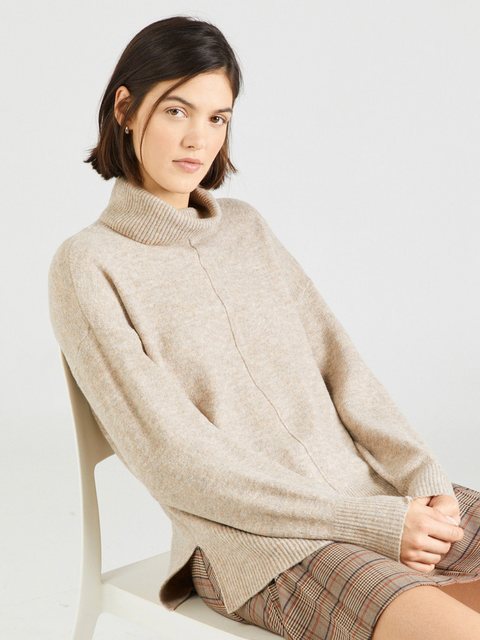 pieces Rollkragenpullover PCMALOU LS ROLLNECK KNIT NOOS BC günstig online kaufen