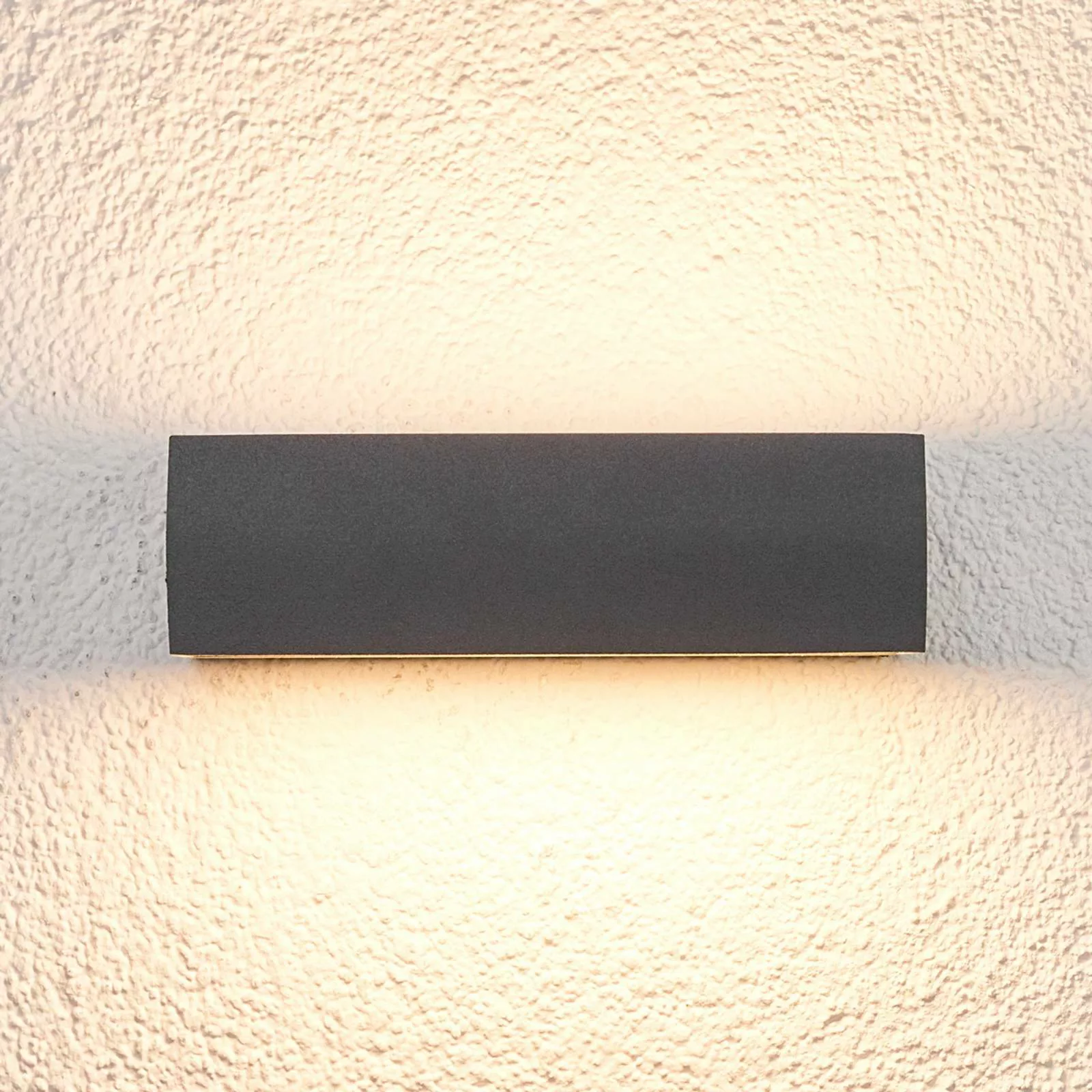 Lissi - LED-Außenwandlampe in eckiger Form günstig online kaufen