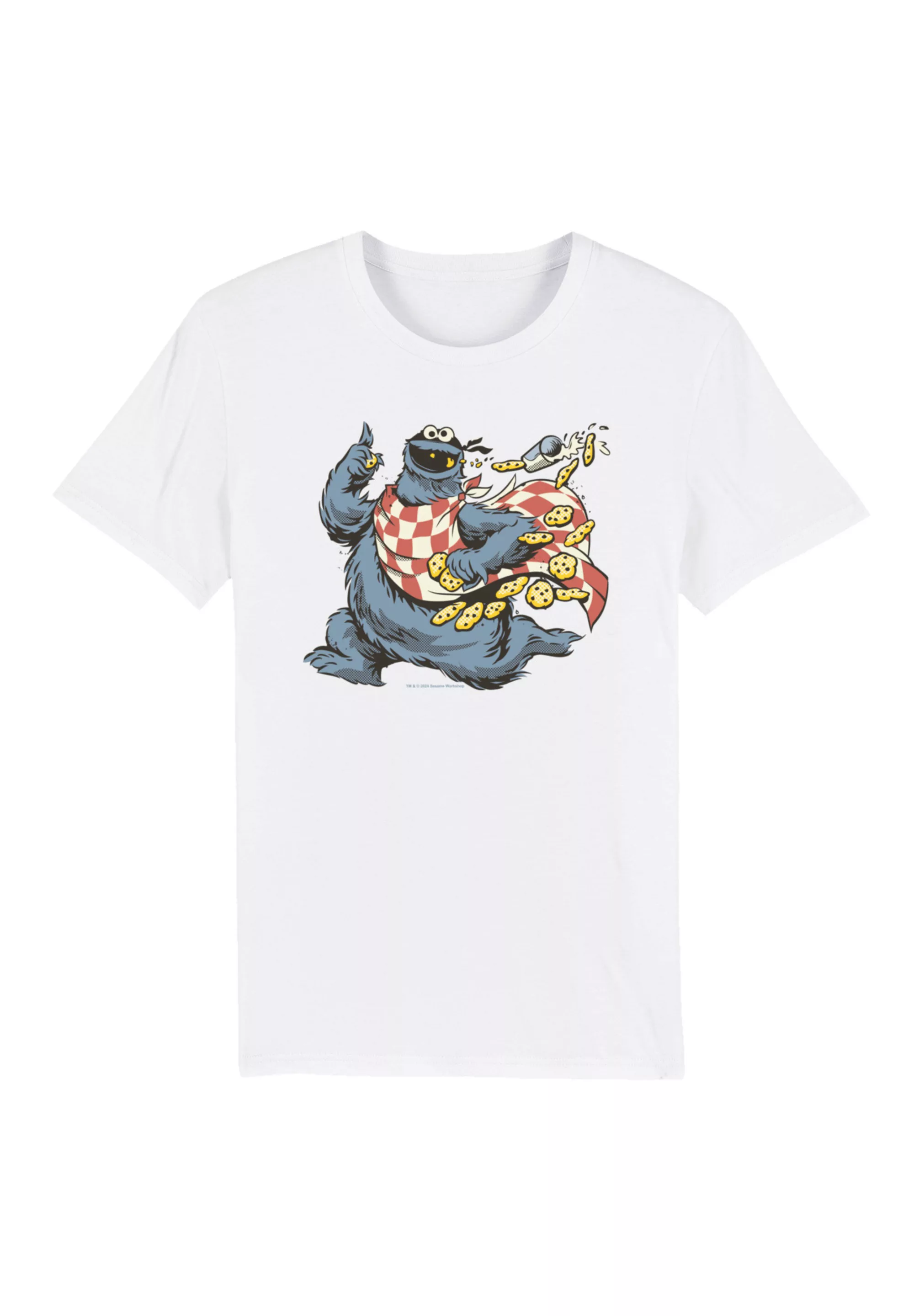 F4NT4STIC T-Shirt "Sesamstraße Cookie Monster Thief", Premium Qualität günstig online kaufen