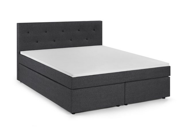 XDREAM Boxspringbett Verona, erhältlich in 140x200 cm und 180x200 cm, Härte günstig online kaufen