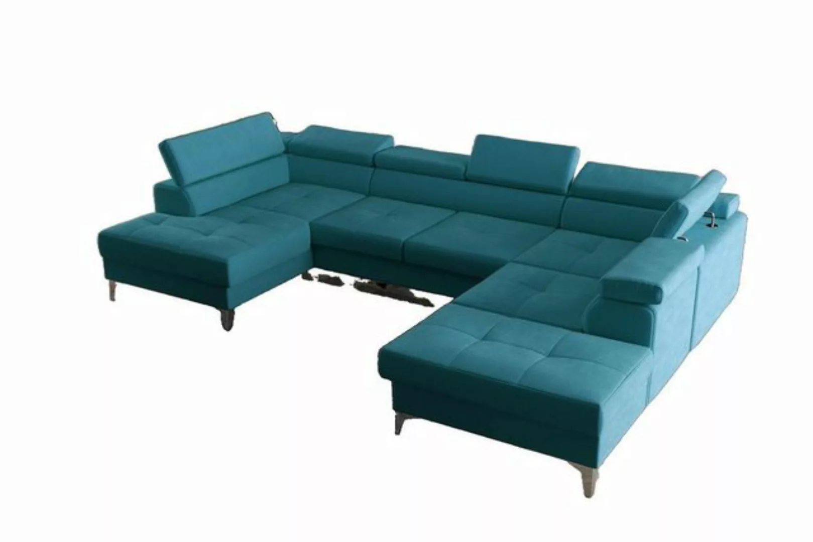 JVmoebel Ecksofa Modernes Design Polsterung Couch Wohnzimmer Ecksofa U-Form günstig online kaufen