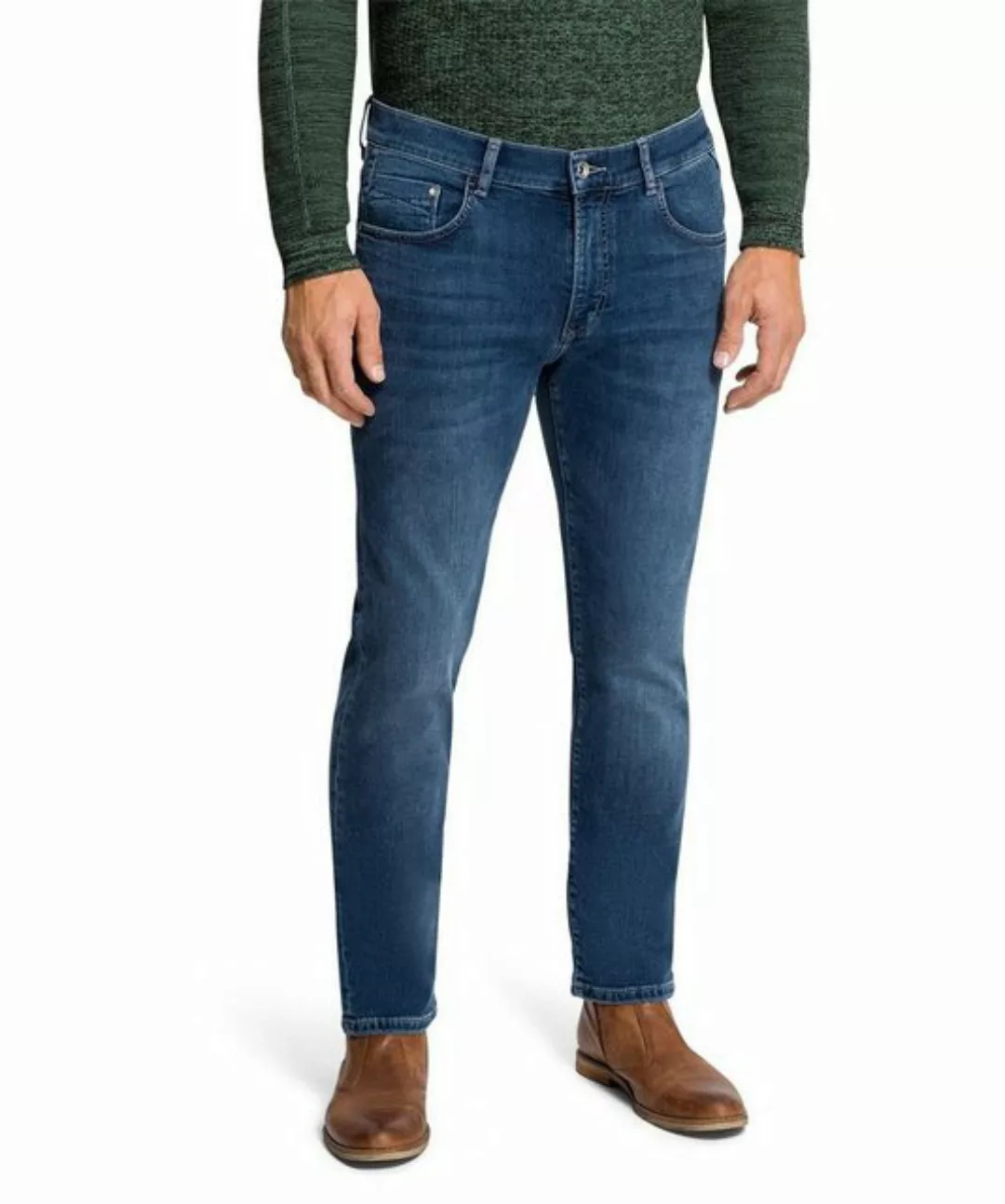Pioneer Jeans Eric Megaflex Straight Fit black extra lang günstig online kaufen