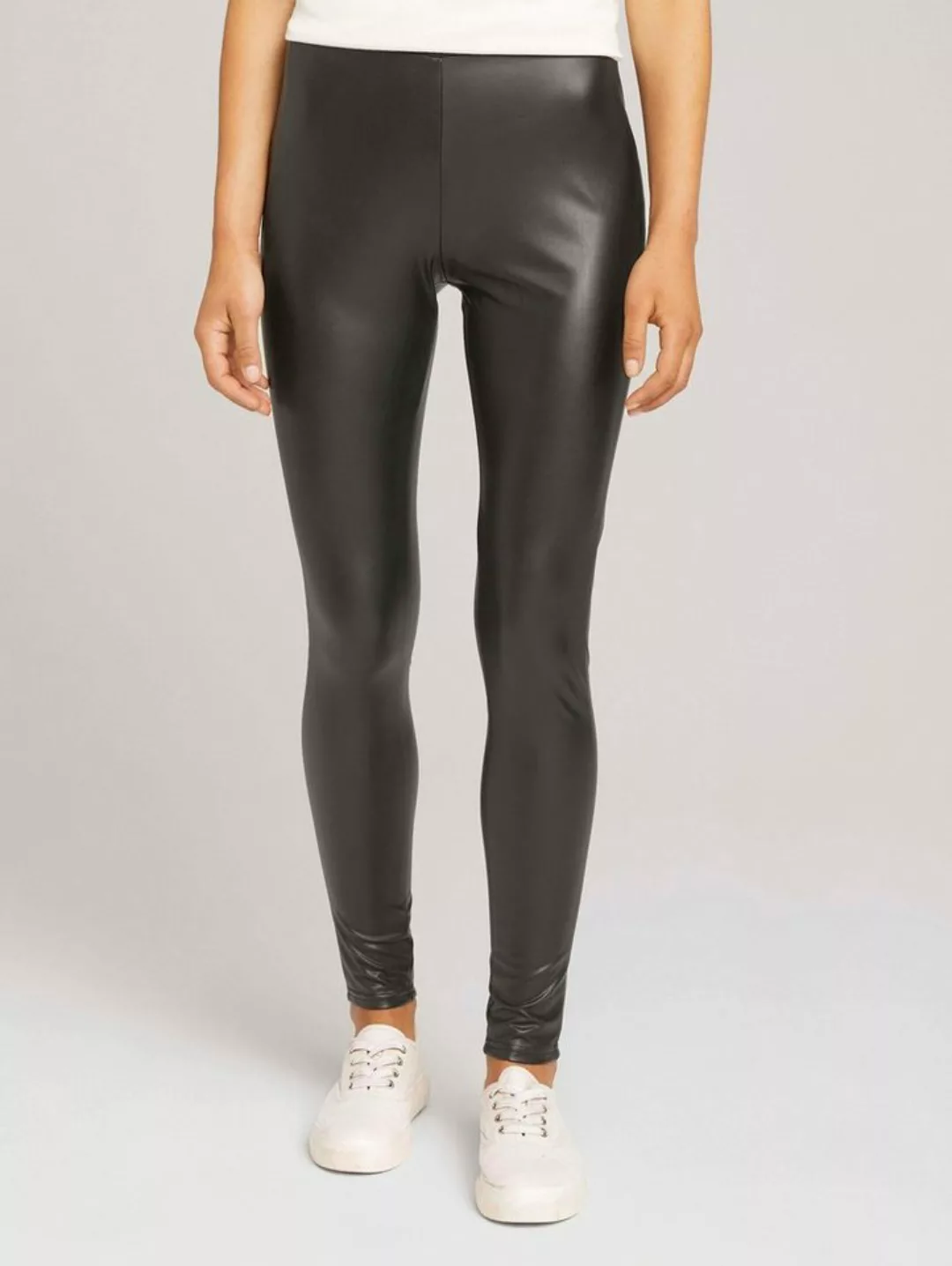 TOM TAILOR Denim Leggings Leggings in Lederoptik günstig online kaufen