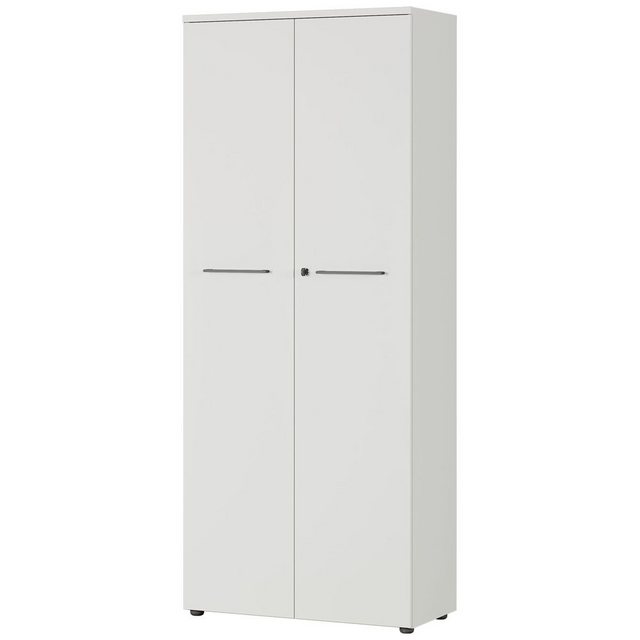 Aktenschrank 5OH 80cm AURAY-01 Lichtgrau, abschließbar, B/H/T ca. 80/197/40 günstig online kaufen