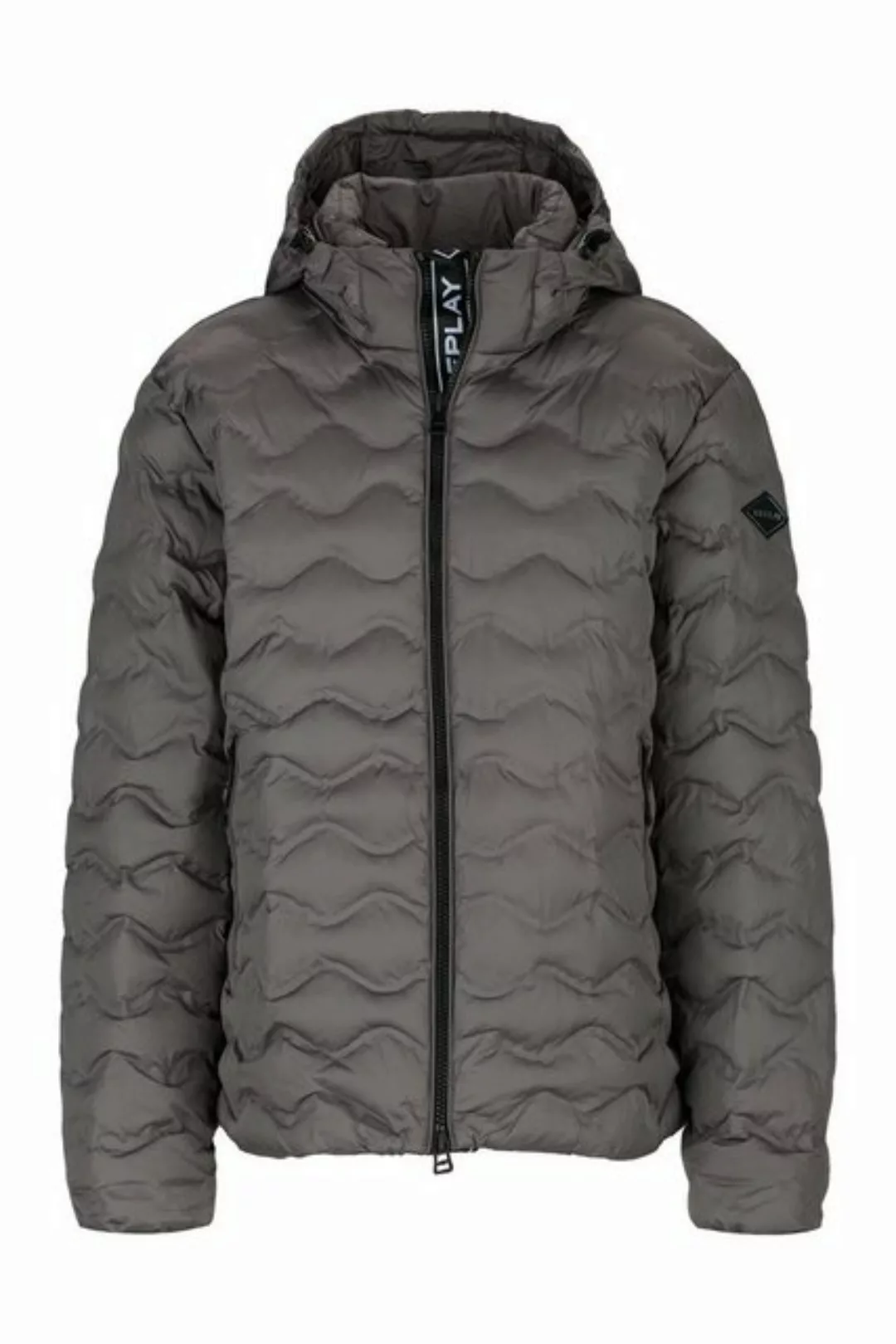 Replay Steppjacke Steppjacke aus Recycling-Stoff warm gefüttertes Nylon Gew günstig online kaufen