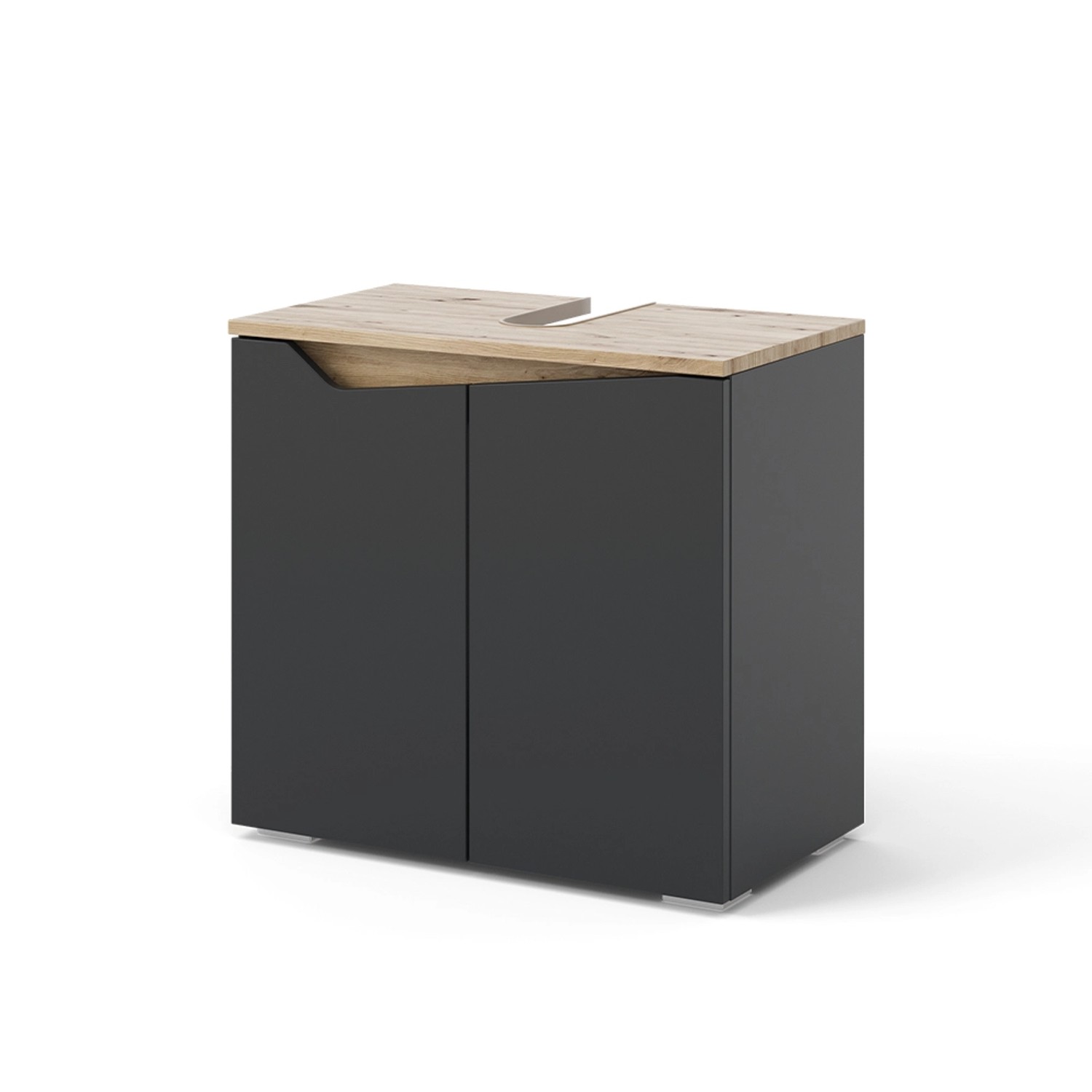 Vicco Waschbeckenunterschrank Marelle, Anthrazit/Artisan-Eiche, 60 x günstig online kaufen