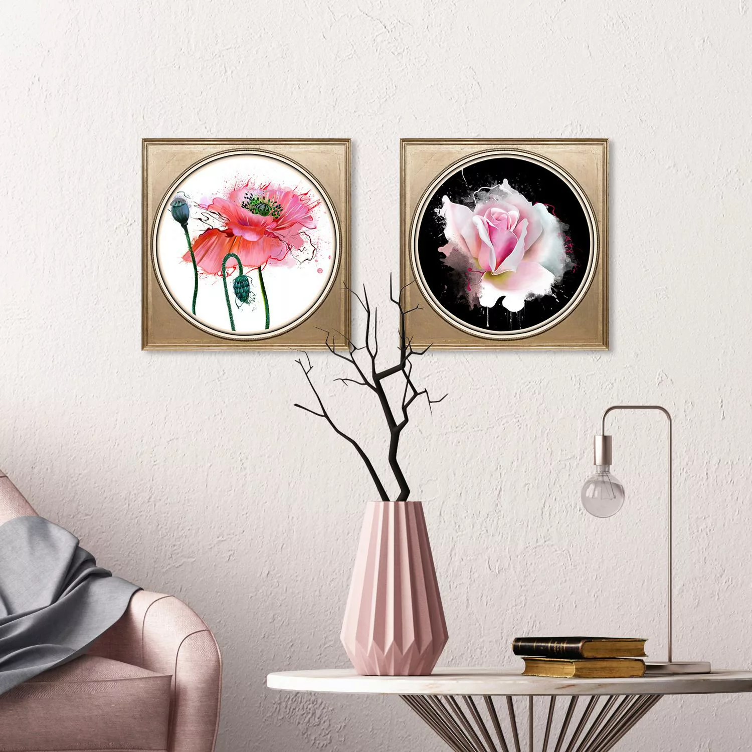 queence Acrylglasbild »Mohnblüte« günstig online kaufen