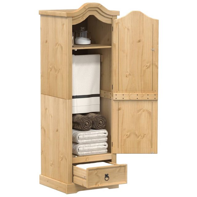 vidaXL Kleiderschrank Kleiderschrank Corona 55x52x170 cm Massivholz Kiefer günstig online kaufen