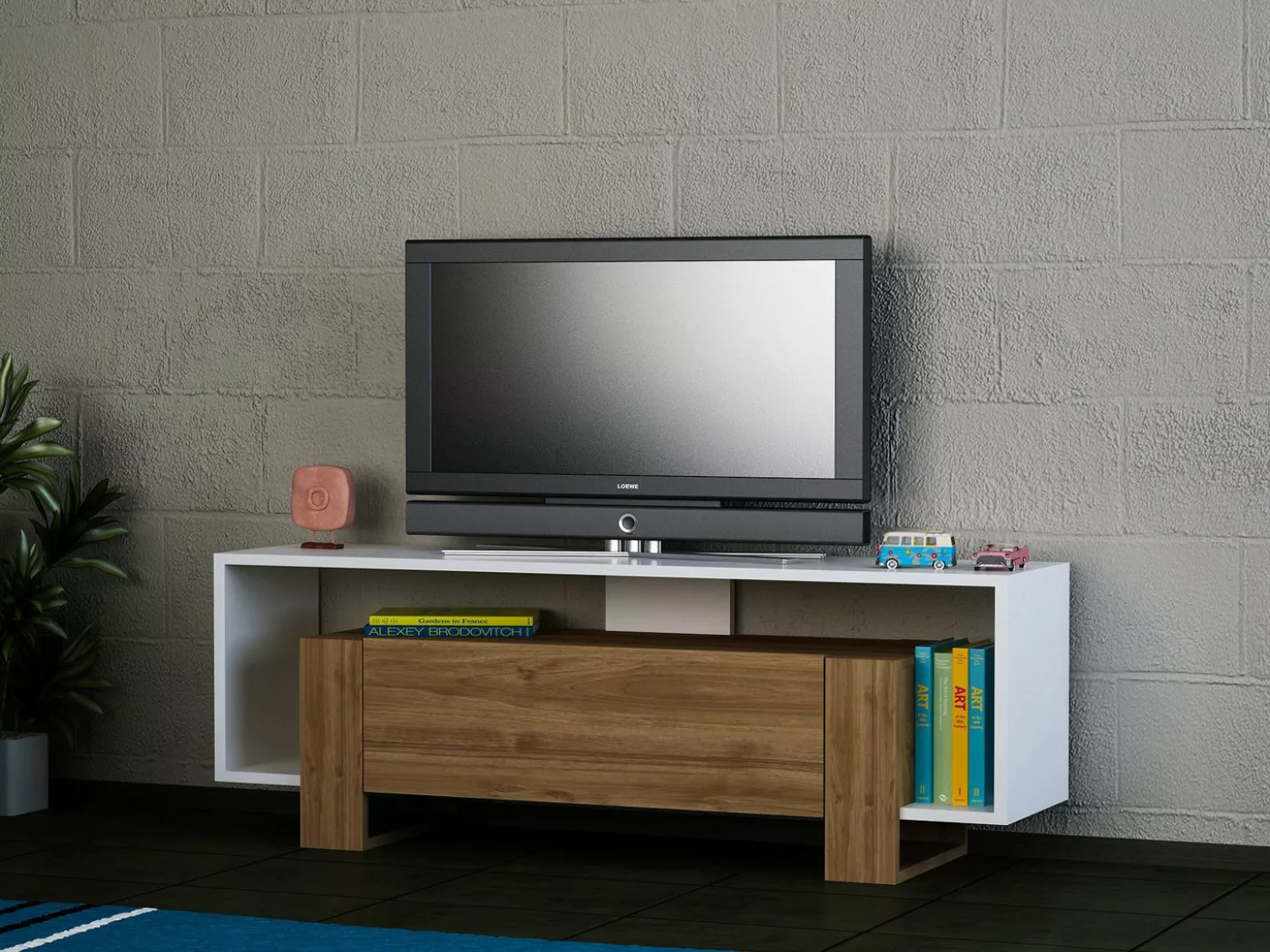 Skye Decor TV-Schrank Schränke, 48,6x120x33,2 cm, 100% Melaminbeschichtete günstig online kaufen