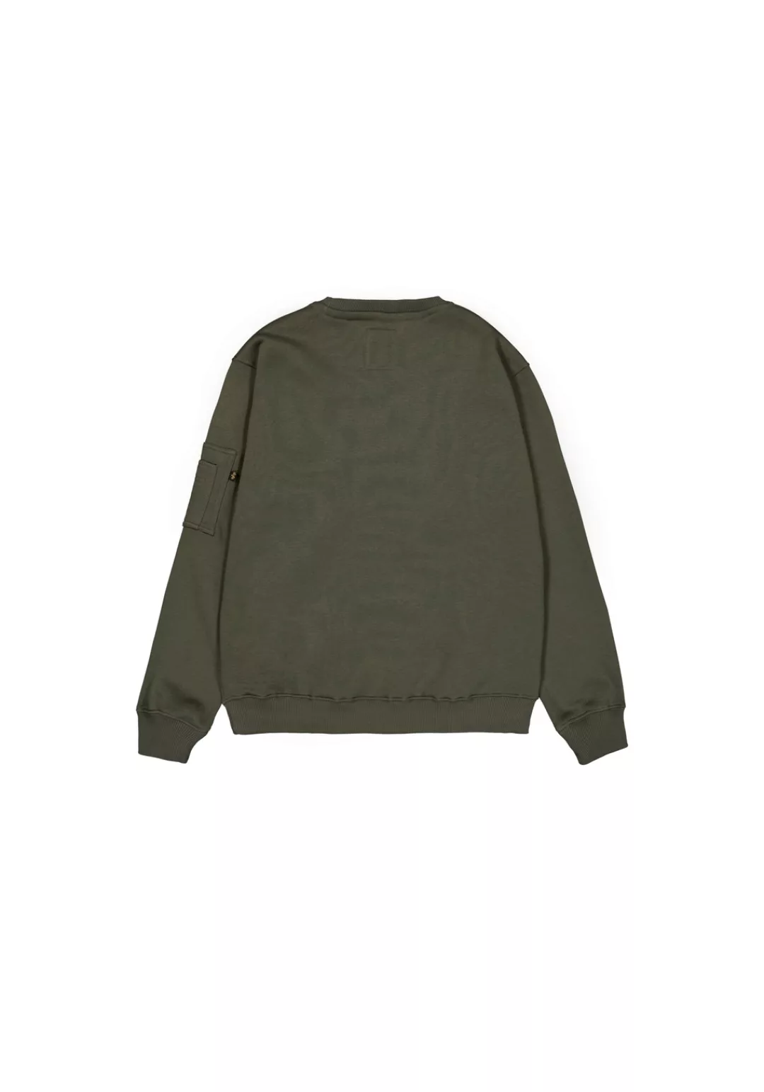 Alpha Industries Sweater "Satin Logo Sweatshirt Sweatshirt" günstig online kaufen