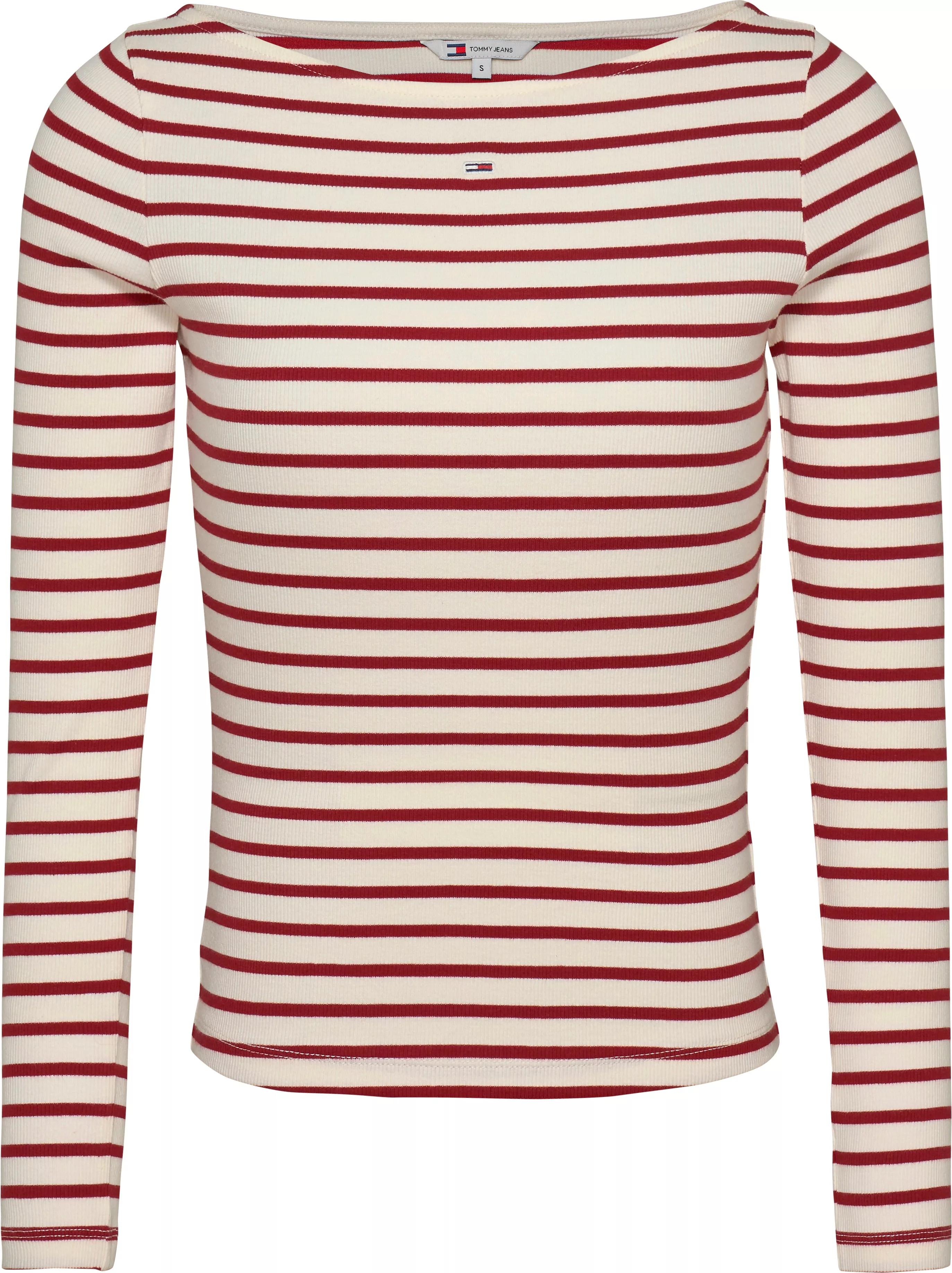 Tommy Jeans Langarmshirt TJW BRETON STRIPE LS im Streifendesign günstig online kaufen