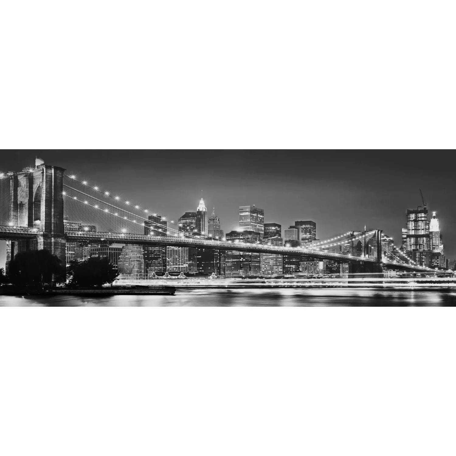 Komar Fototapete Brooklyn Bridge 368 cm x 127 cm FSC® günstig online kaufen
