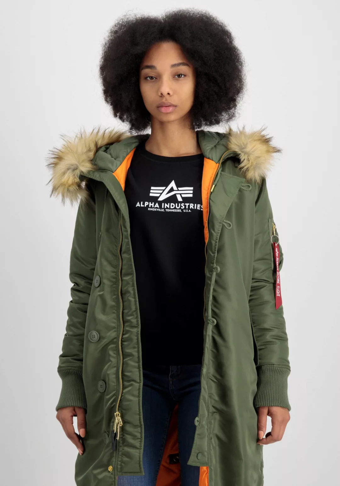 Alpha Industries Winterjacke "Alpha Industries Women - Field Jackets Long F günstig online kaufen