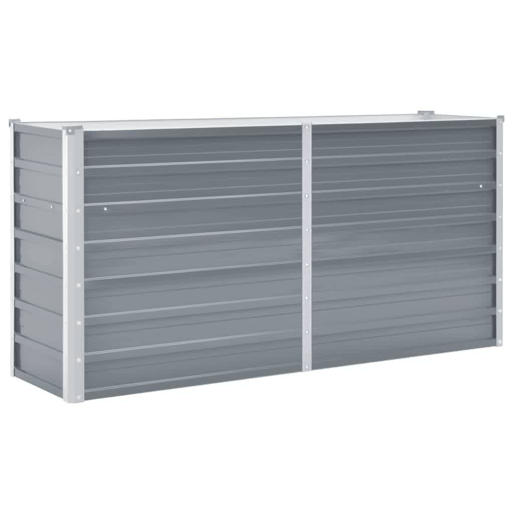 vidaXL Hochbeet, Garten-Hochbeet Verzinkter Stahl 160x40x77 günstig online kaufen