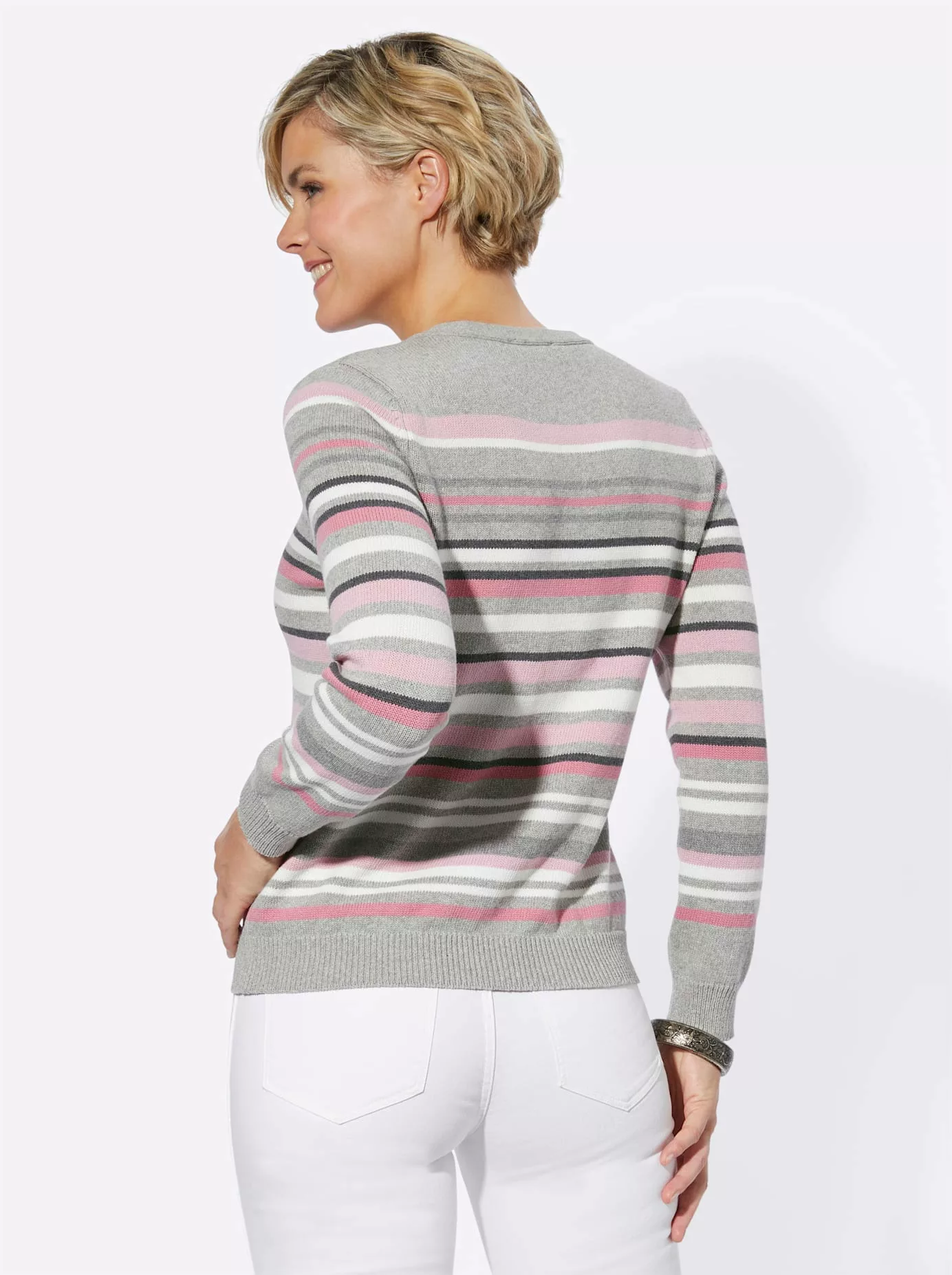 Casual Looks Stehkragenpullover "Pullover" günstig online kaufen