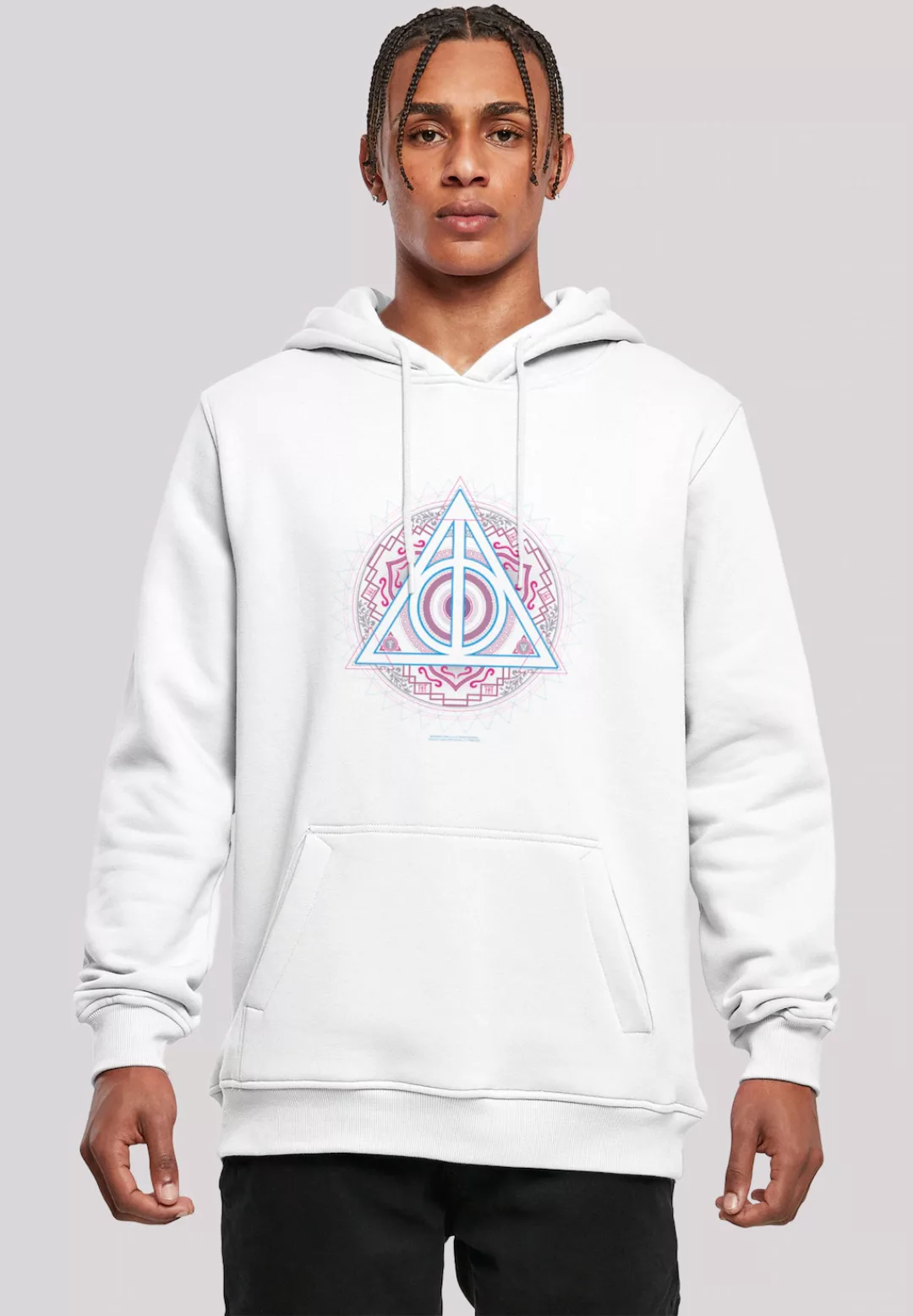 F4NT4STIC Kapuzenpullover "Harry Potter Neon Heiligtümer des Todes", Print günstig online kaufen