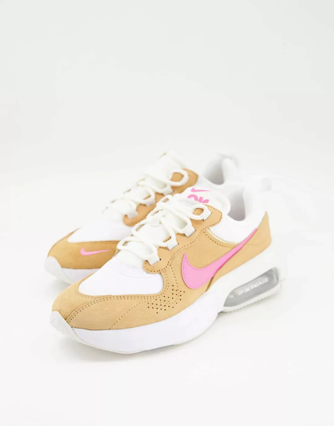 Nike – Air Max Verona – Sneaker in Weiß, Orange und Rosa günstig online kaufen