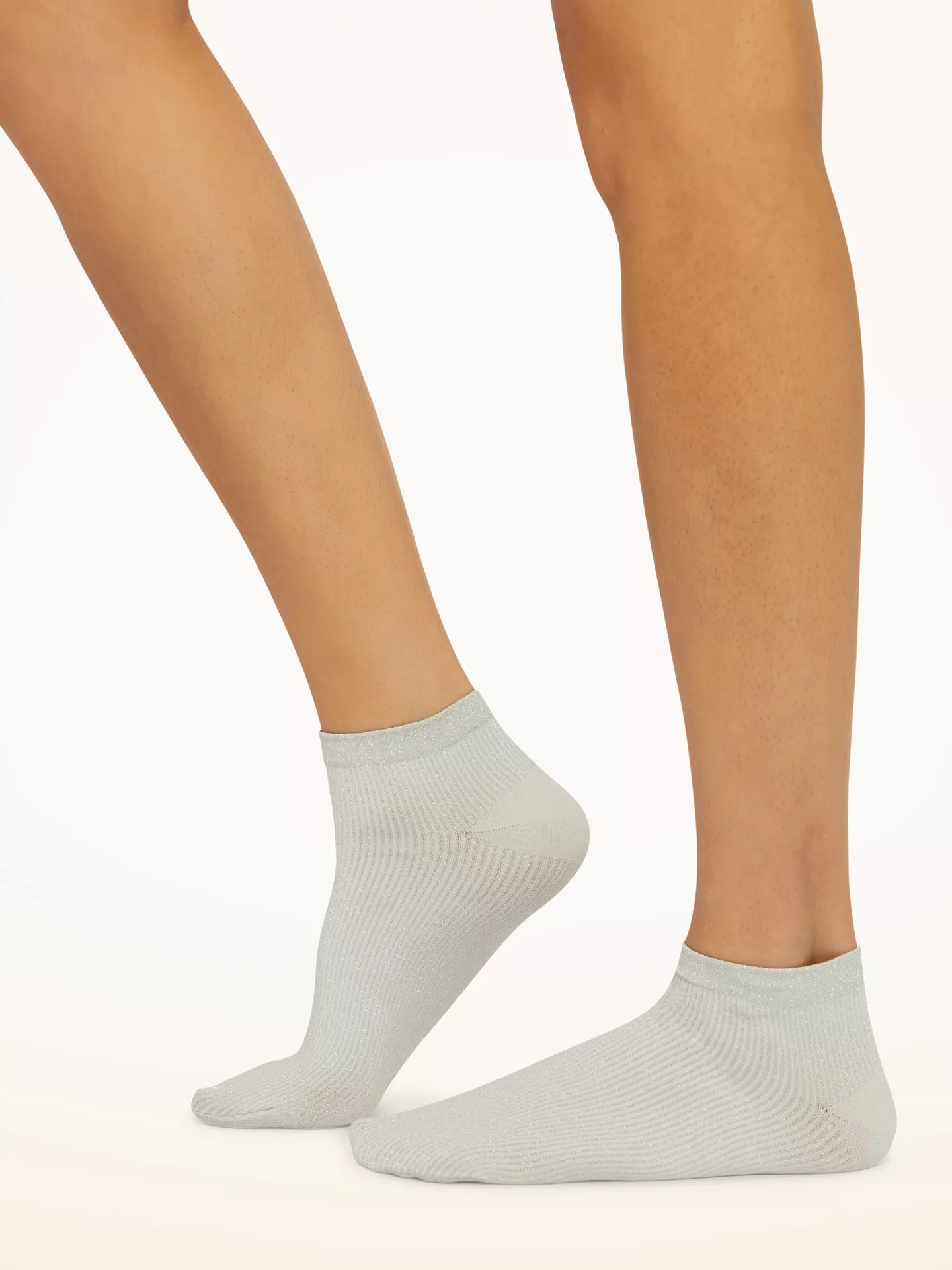 Wolford - Shiny Sneaker Socks, Frau, umber/birch, Größe: S günstig online kaufen