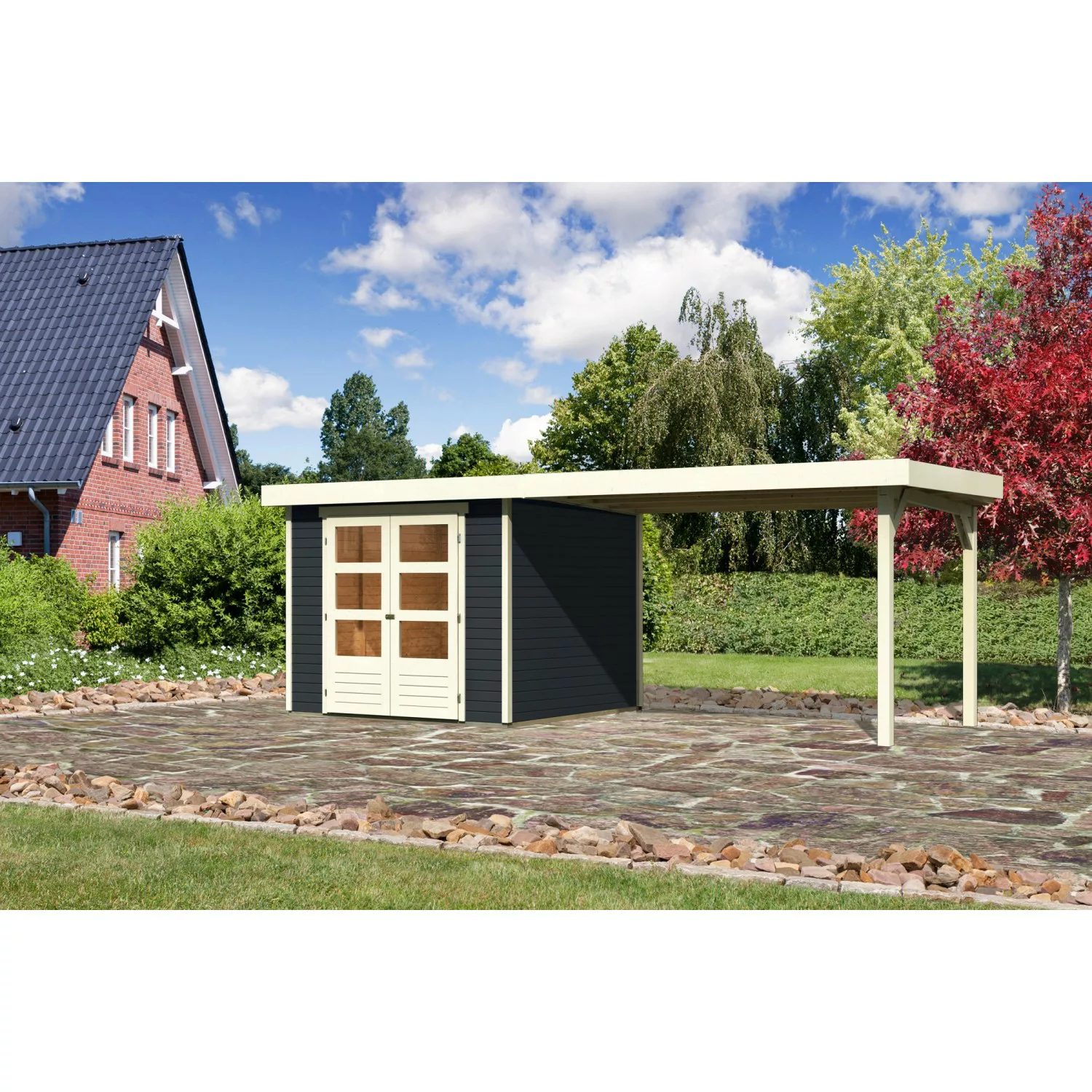 Karibu Gartenhaus "Askola 3,5" günstig online kaufen