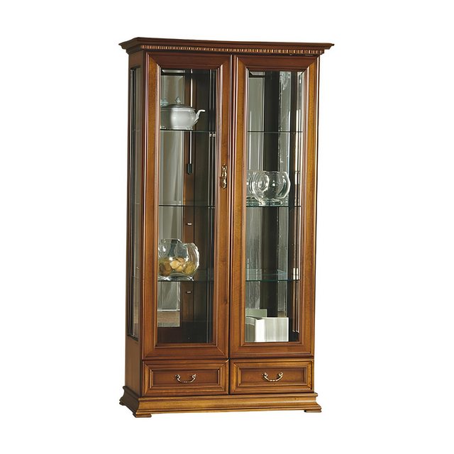 Xlmoebel Vitrine Neuer massiver Vitrinenschrank mit klassischem Design aus günstig online kaufen