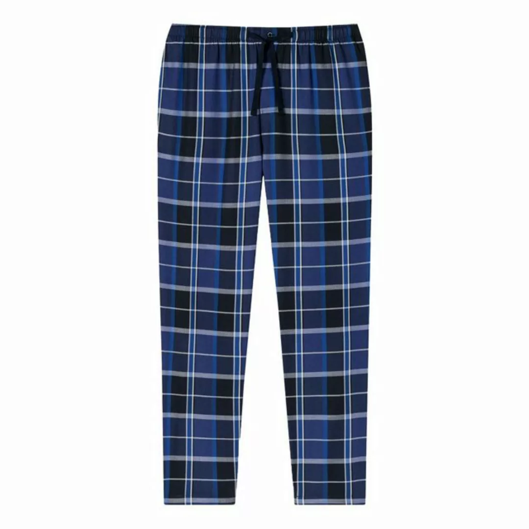 Schiesser Pyjamahose Schlafanzughose lang mit bequemen Bündchen günstig online kaufen