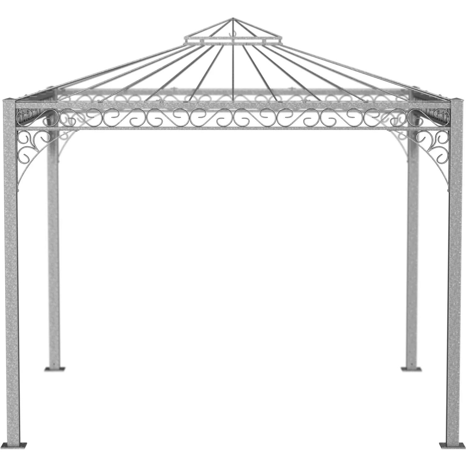 Eleo Pavillon Genua 269 cm x 308 cm x 308 cm Feuerverzinkt günstig online kaufen