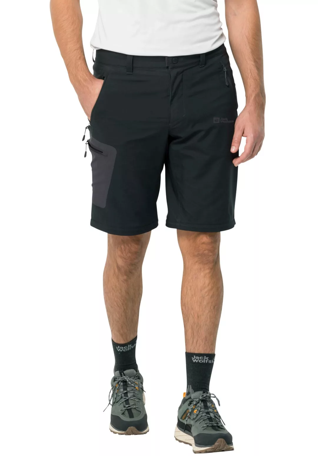 Jack Wolfskin Zip-off-Hose "ACTIVE TRACK ZIP OFF M", lange Hose und Shorts günstig online kaufen