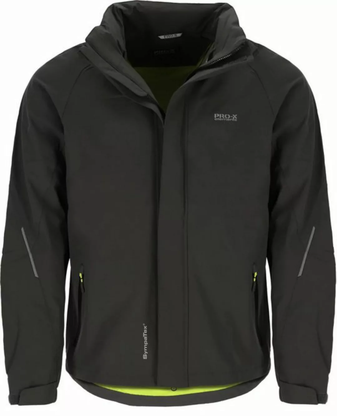 PRO-X ELEMENTS Trekkingjacke Sympatex Herrenjacke Allan Stretch anthracite günstig online kaufen