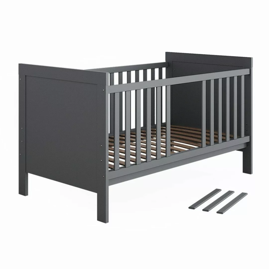 VitaliSpa® Babybett Ajaton, Grau, 144.4 x günstig online kaufen