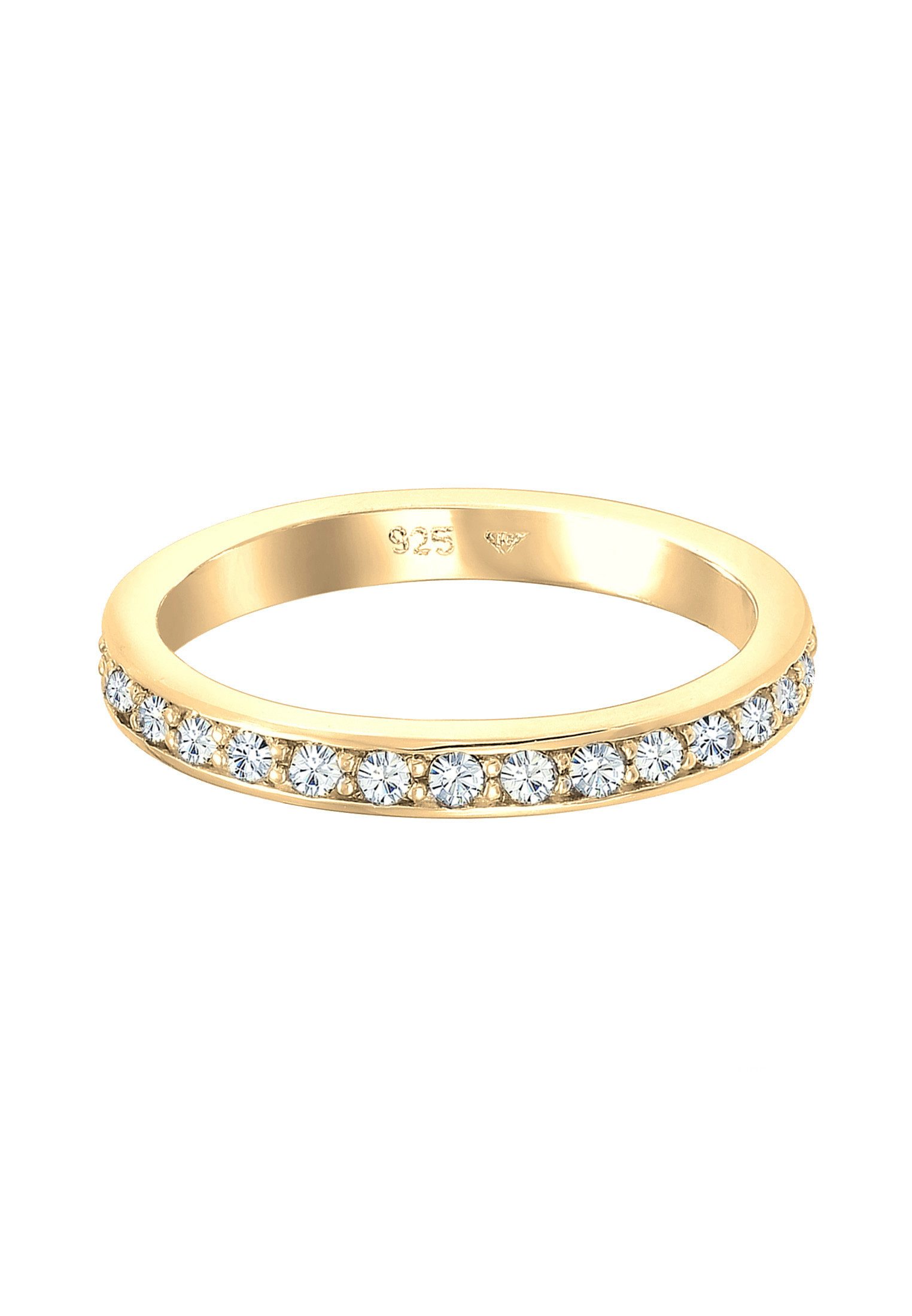 Elli Fingerring Memoire Verlobung Kristalle 925 günstig online kaufen