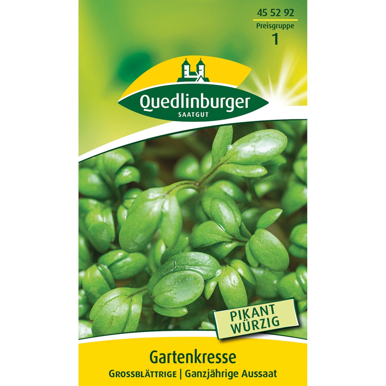 Quedlinburger Gartenkresse ''großblättrige'' günstig online kaufen