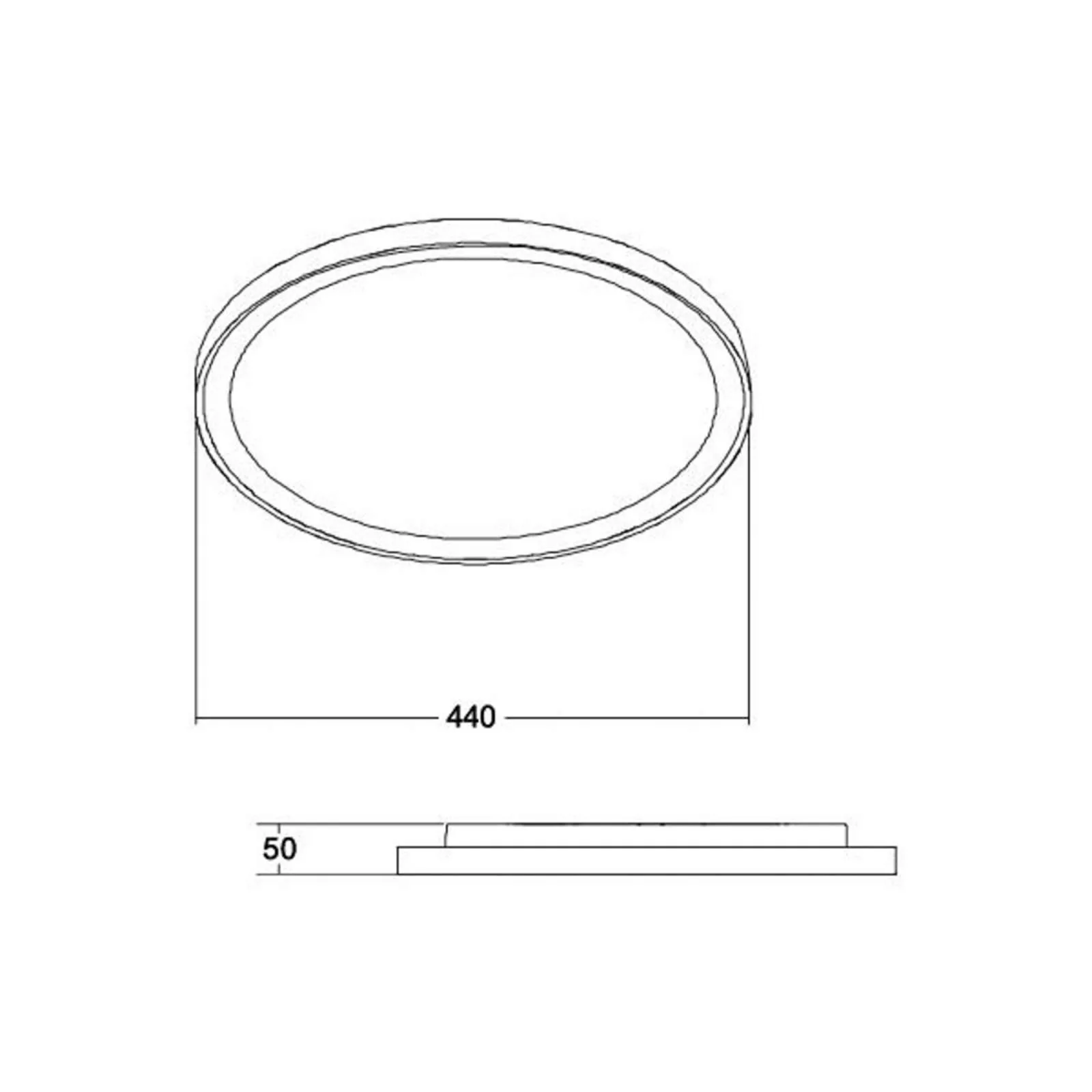 BRUMBERG LED-Deckenleuchte Sunny Midi, DALI, 3.000K, schwarz günstig online kaufen