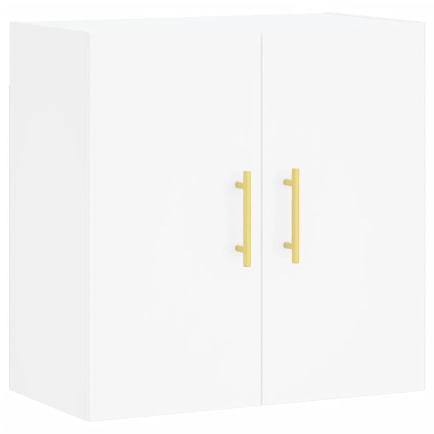 vidaXL Hängeschrank Wandschrank Hängeschrank Aufbewahrung Weiß 60x31x60 cm günstig online kaufen