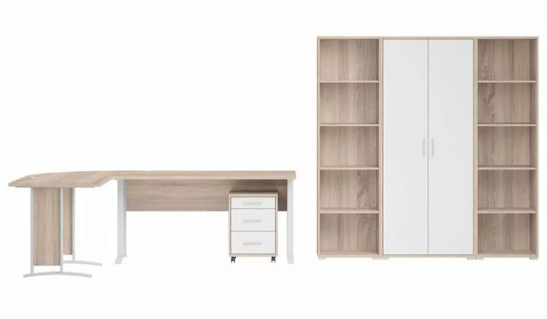 moebel-dich-auf Aktenschrank OFFICE LINE (Büromöbel-Set Arbeitszimmer Büro, günstig online kaufen