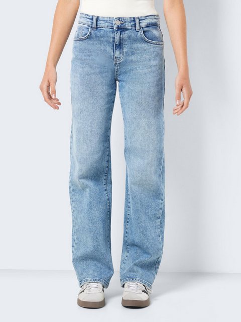 Noisy may Straight-Jeans "NMYOLANDA NW WIDE JEANS AZ236LB NOOS" günstig online kaufen