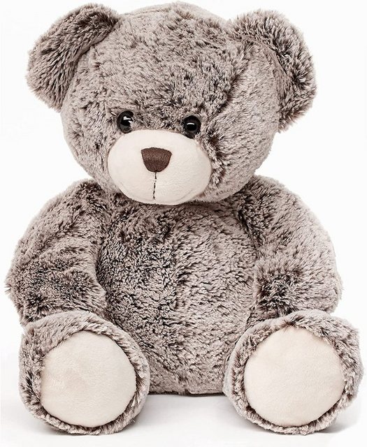 Uni-Toys Kuscheltier Teddybär - superweich - hellbraun / dunkelbraun - 24 c günstig online kaufen