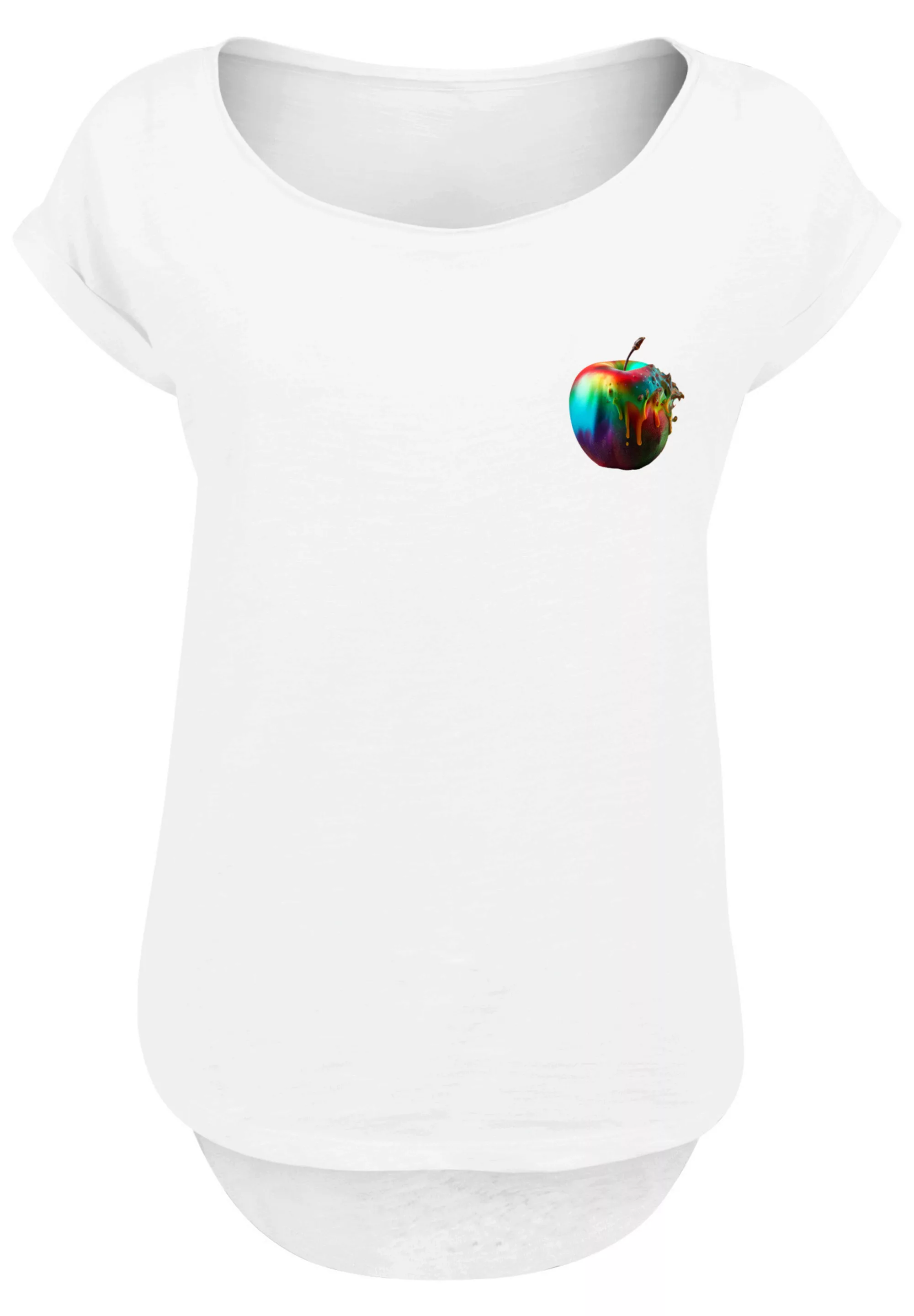 F4NT4STIC T-Shirt "Colorfood Collection - Rainbow Apple", Print günstig online kaufen