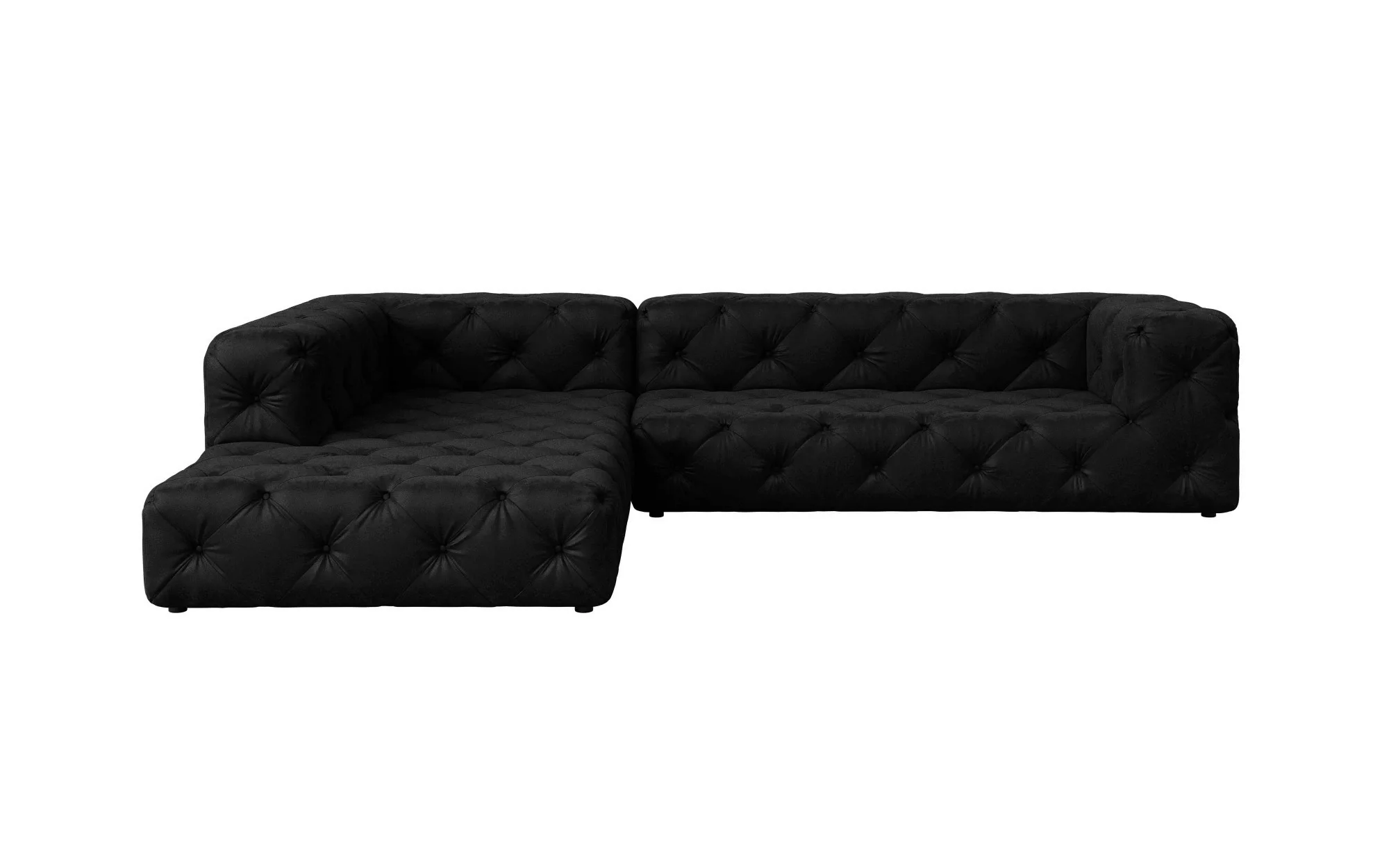 Places of Style Ecksofa "FOLLINA", L-Form, mit klassischer Chesterfield-Kno günstig online kaufen