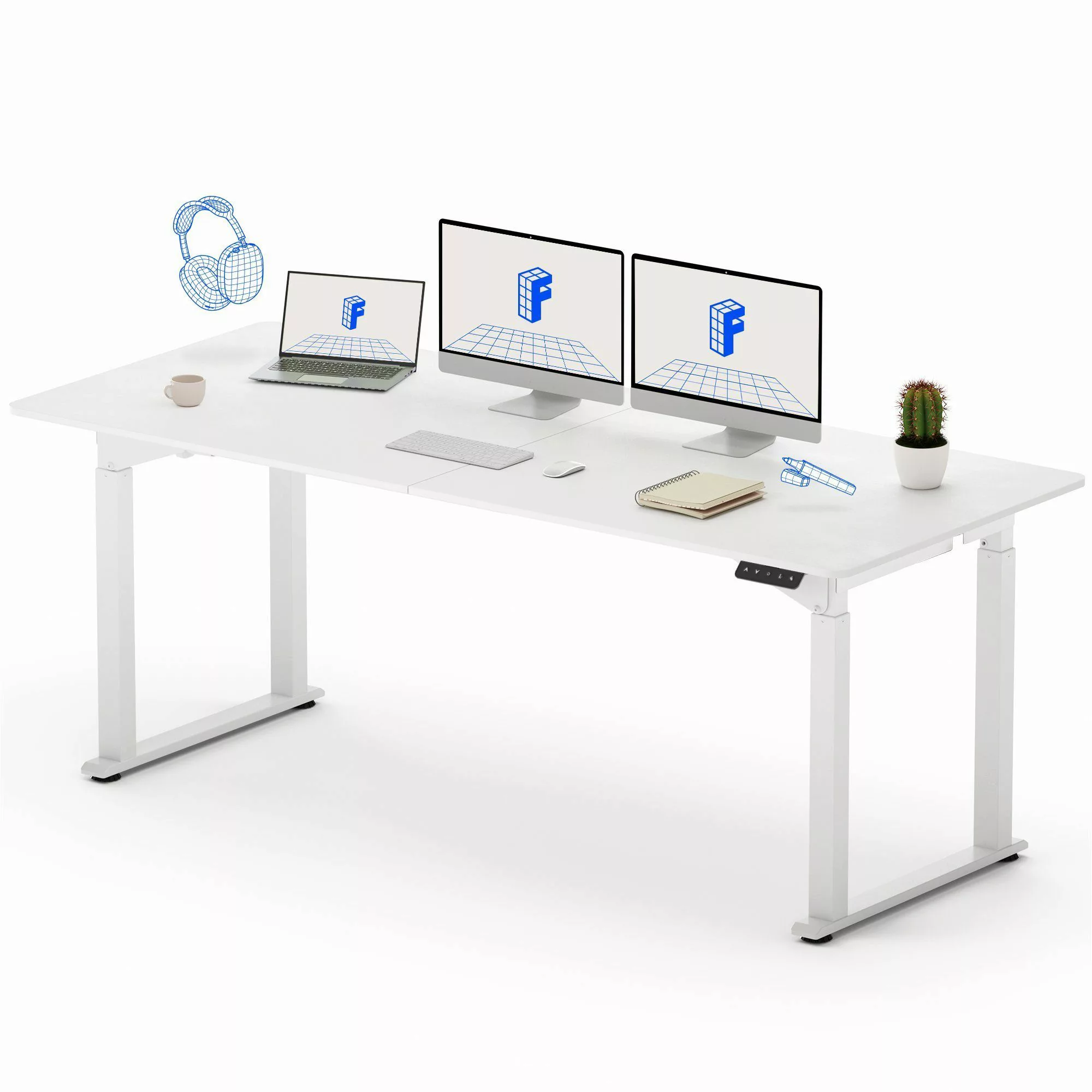 FLEXISPOT Schreibtisch Elektrisch höhenverstellbarer Tisch mit günstig online kaufen
