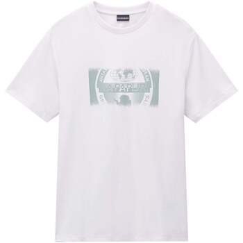 Napapijri  T-Shirts & Poloshirts S Vanni Graphic T-Shirt White günstig online kaufen