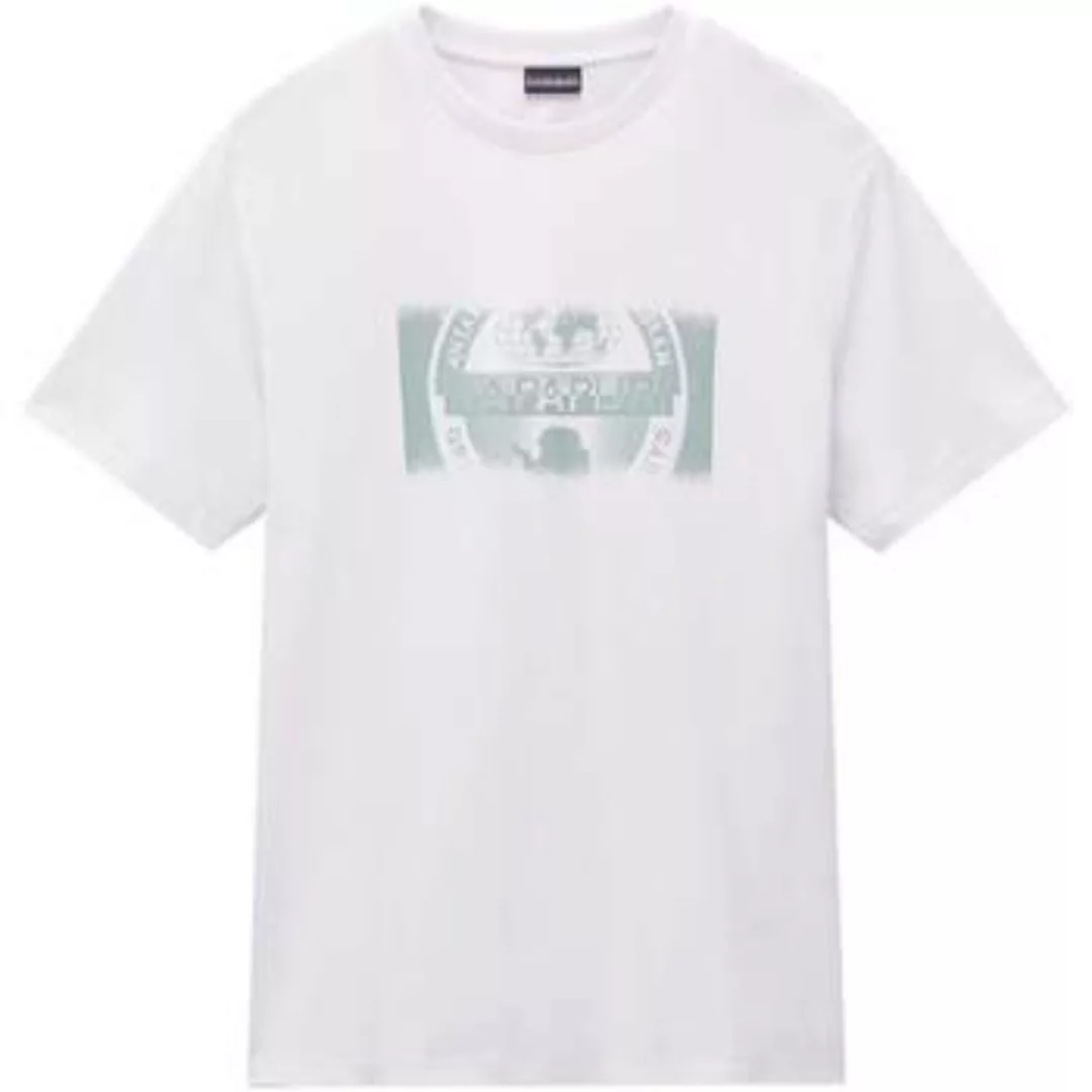 Napapijri  T-Shirts & Poloshirts S Vanni Graphic T-Shirt White günstig online kaufen