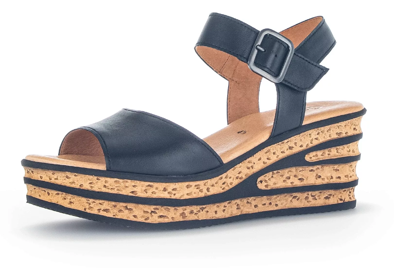 Gabor Sandalette, Sommerschuh, Sandale, Keilabsatz, mit besonderer Absatzge günstig online kaufen