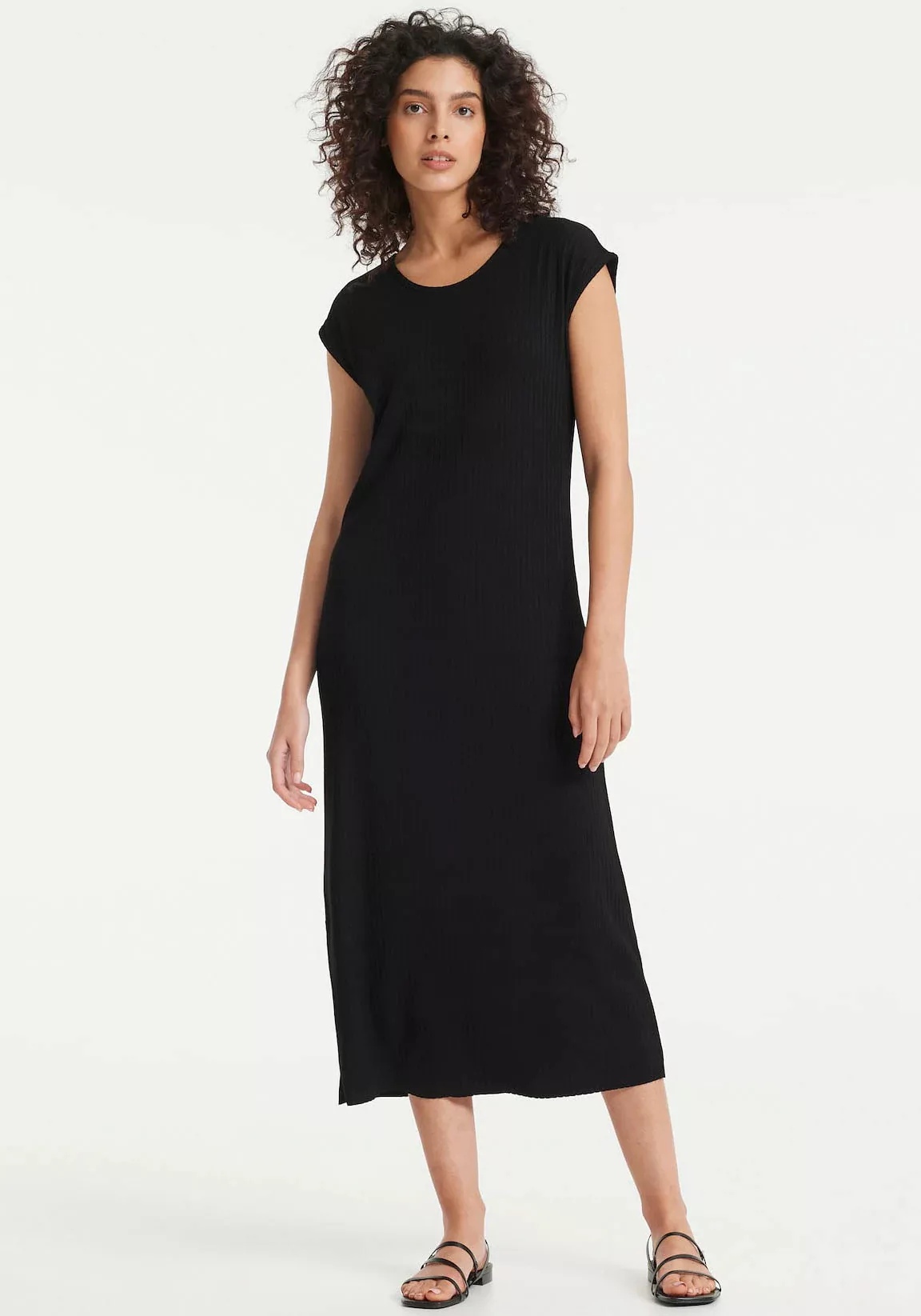 OPUS Jerseykleid Winston mit strukturiertem Griff günstig online kaufen