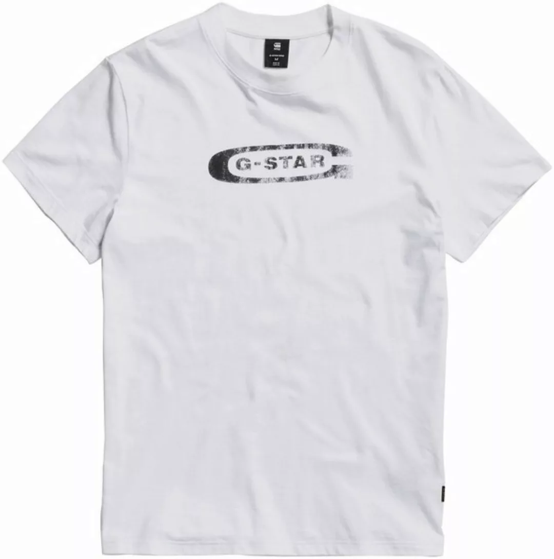 G-STAR T-Shirt Distressed old school logo günstig online kaufen