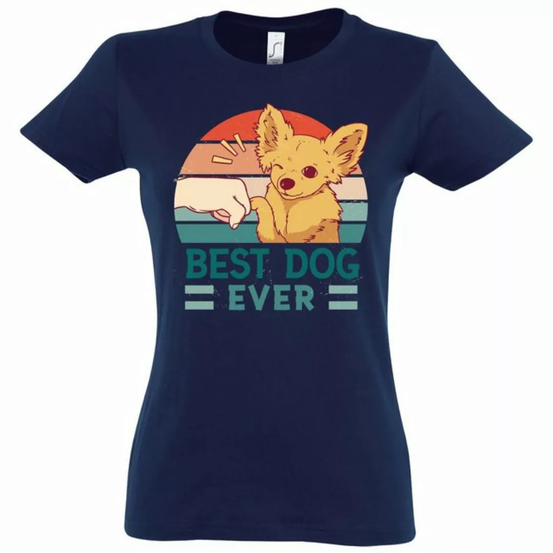 Youth Designz T-Shirt Best Dog Ever Damen T-Shirt mit modischem Frontprint günstig online kaufen