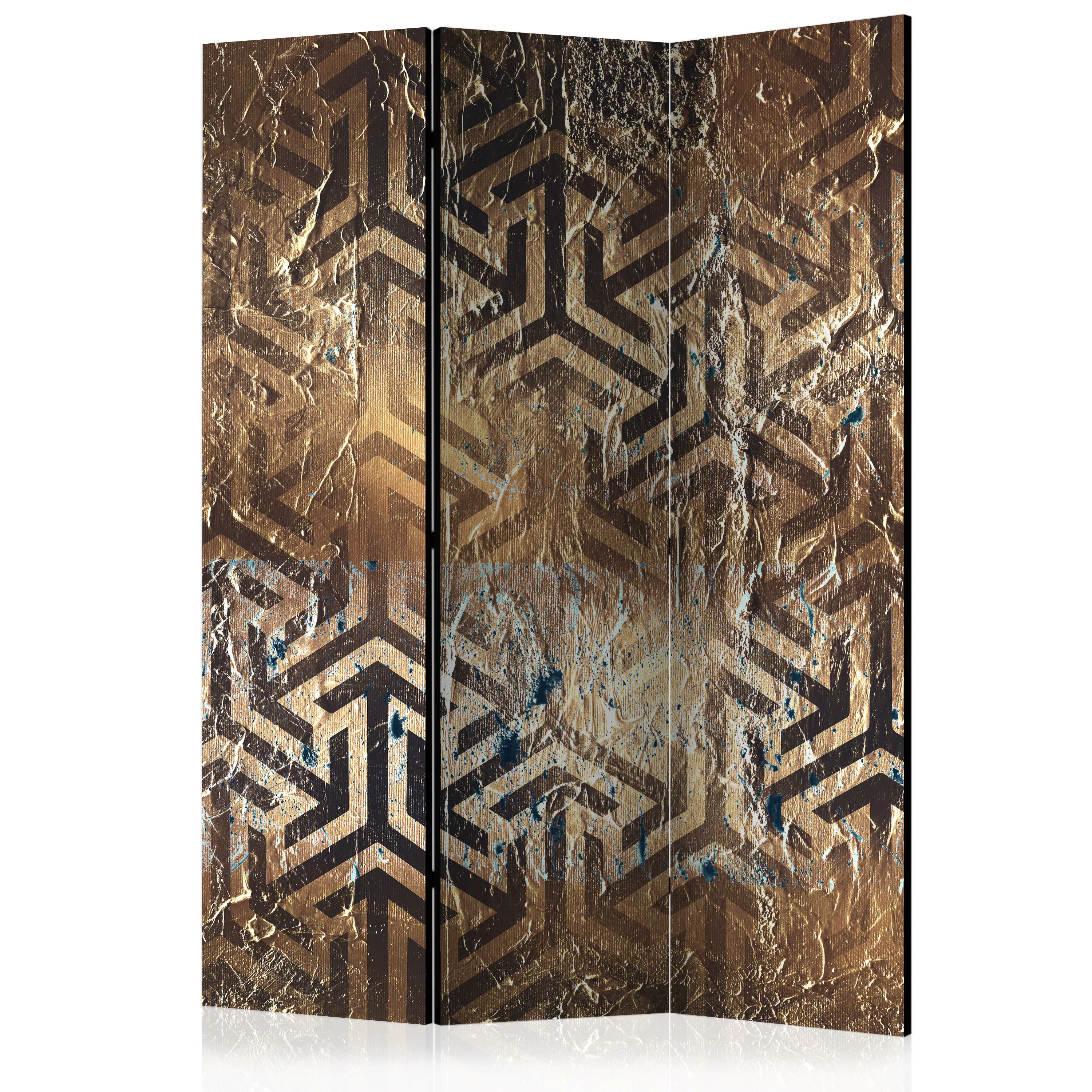 3-teiliges Paravent - Labyrinth Of The Minotaur [room Dividers] günstig online kaufen