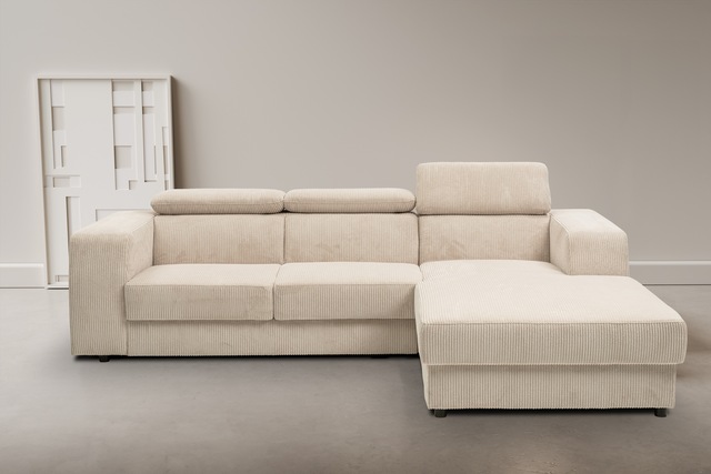 WERK2 Ecksofa "Cherry, modernes Sofa mit Komfortfunktionen, Breite 270cm, L günstig online kaufen