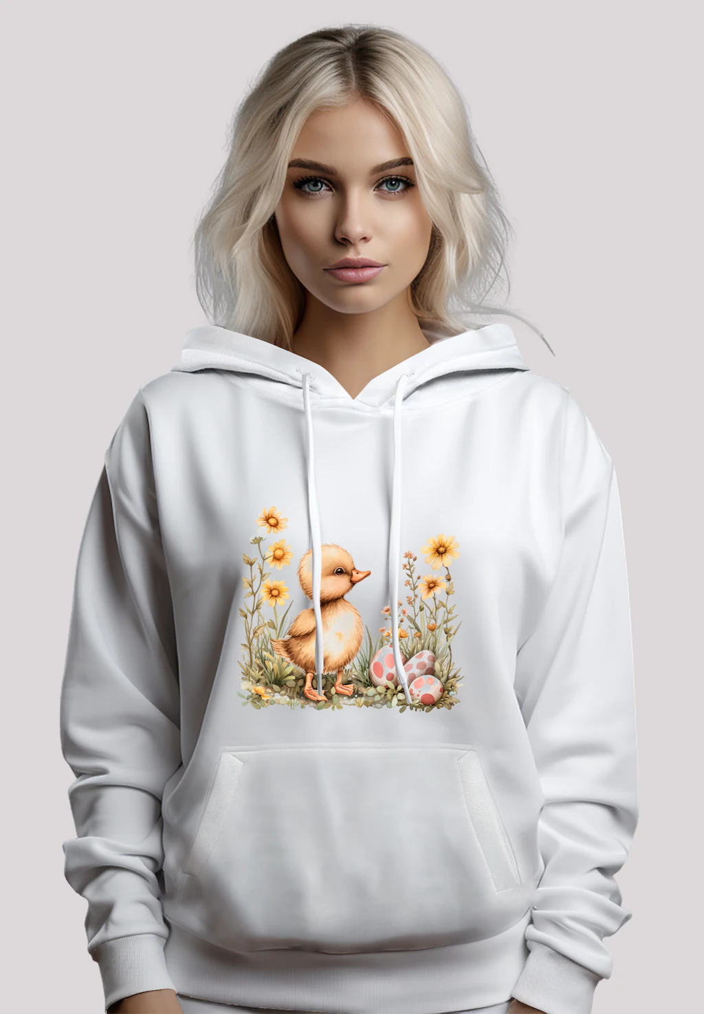 F4NT4STIC Kapuzenpullover "Niedliche Enten Ostereier", Premium Qualität günstig online kaufen