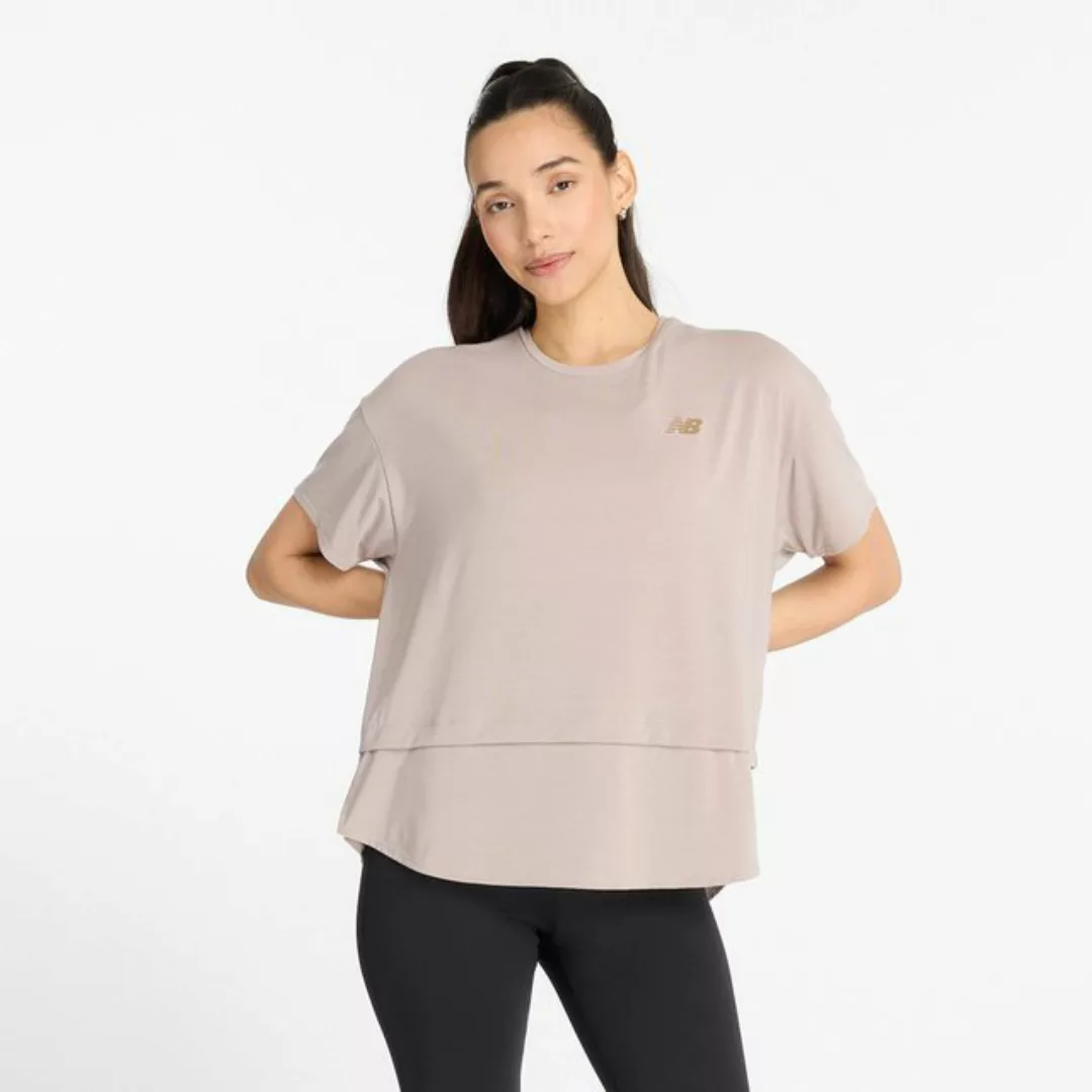 New Balance Laufshirt mit Label günstig online kaufen